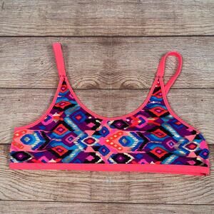 Wicked Weasel Large Colorful Patterned Bikini Top